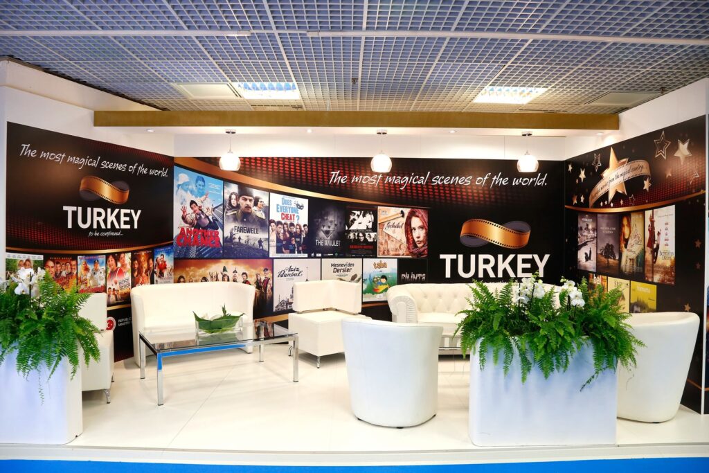 Stand CCI Istanbul au MIPCOM Cannes 2014, réalisé par TheStandExperts
