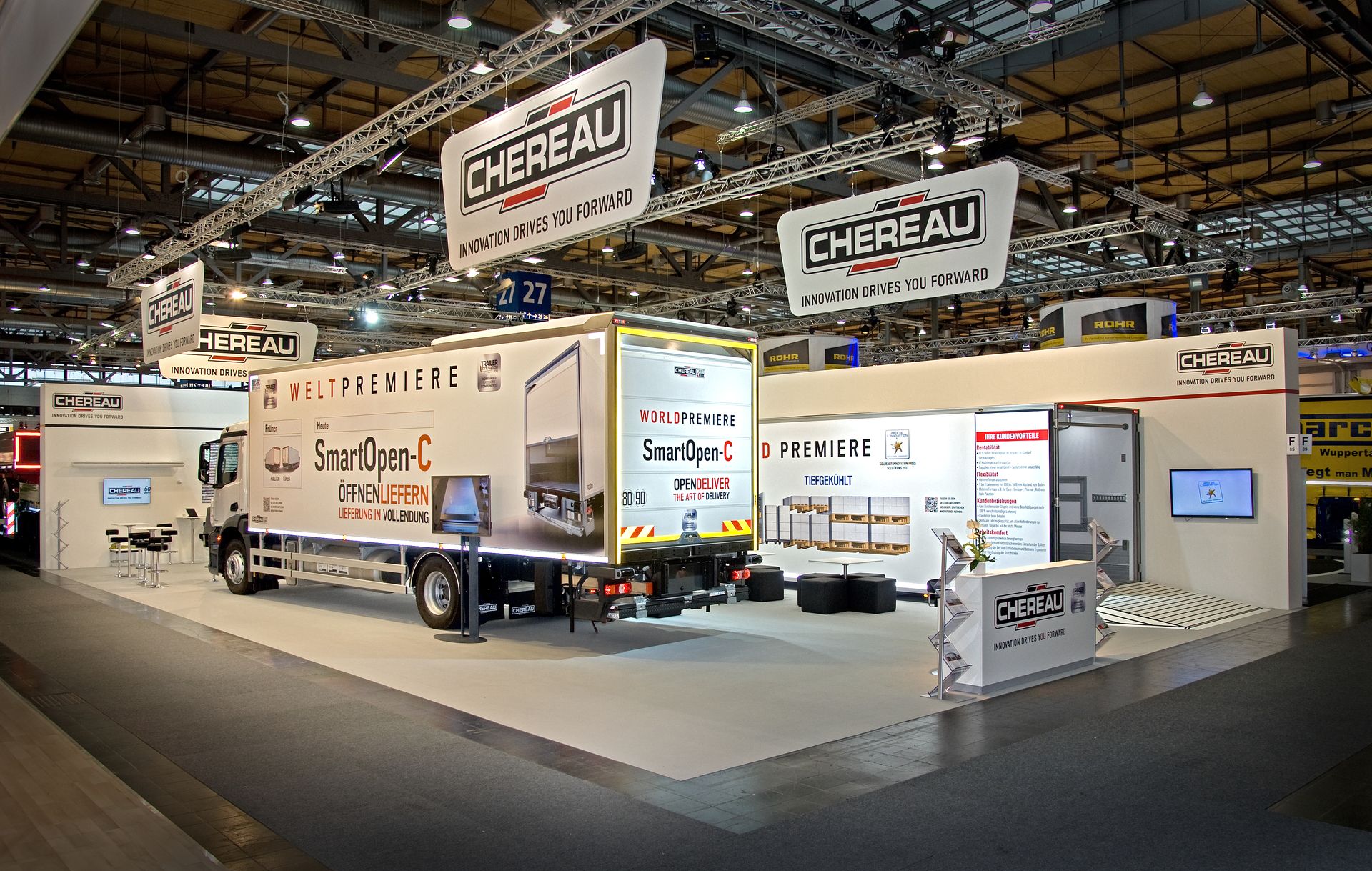 Standiste InnoTrans Berlin : votre stand à Messe Berlin 4 chereau iaa hanovre 75m2 2014 5