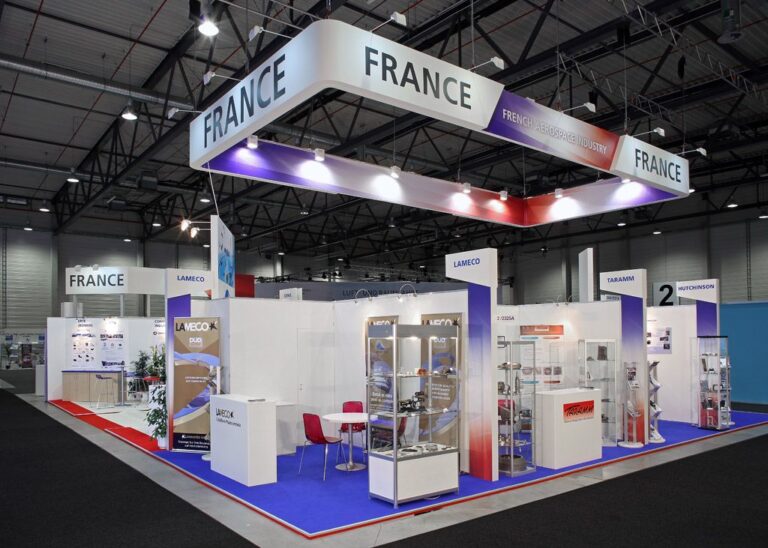 Stand GIFAS sur le salon ILA Berlin 2014, conçu et fabriqué par TheStandExperts