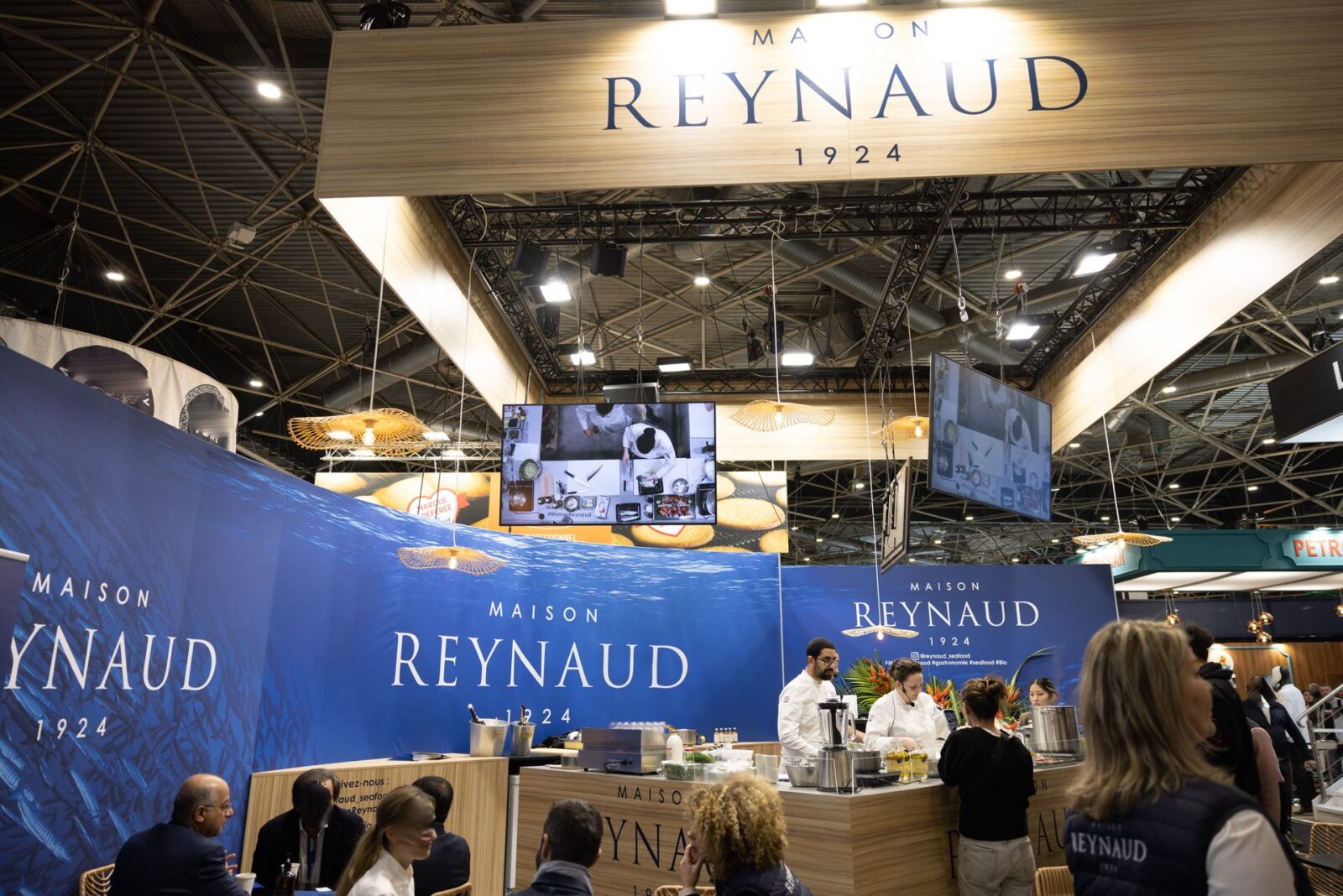 Standiste Sirha Lyon : votre stand food service à Eurexpo 2 Stand Maison Reynaud au salon Sirha 2023, réalisé par TheStandExperts