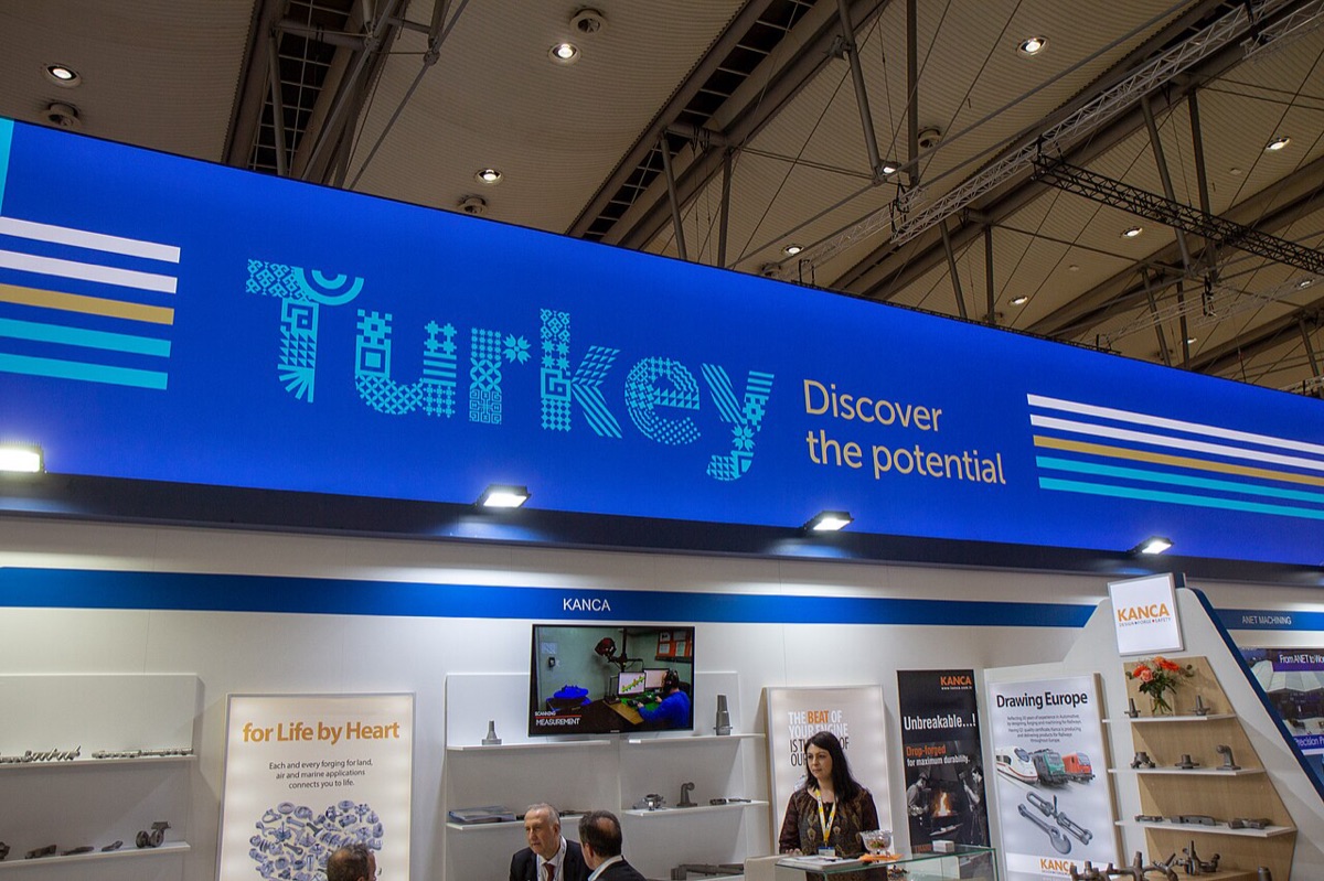 Stand d'exposant a la Hannover Messe